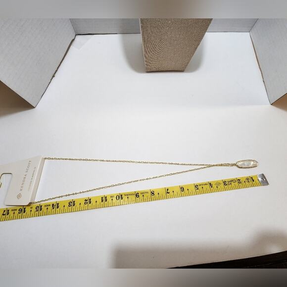 Kendra Scott White and Gold‎ Necklace New! - Picture 5 of 6